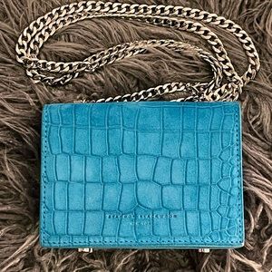 Brandon Blackwood Aqua Blue Mini Sophia Bag